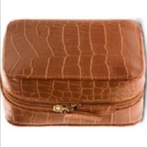 Trish McEvoy Petite Makeup Planner in Faux Croc